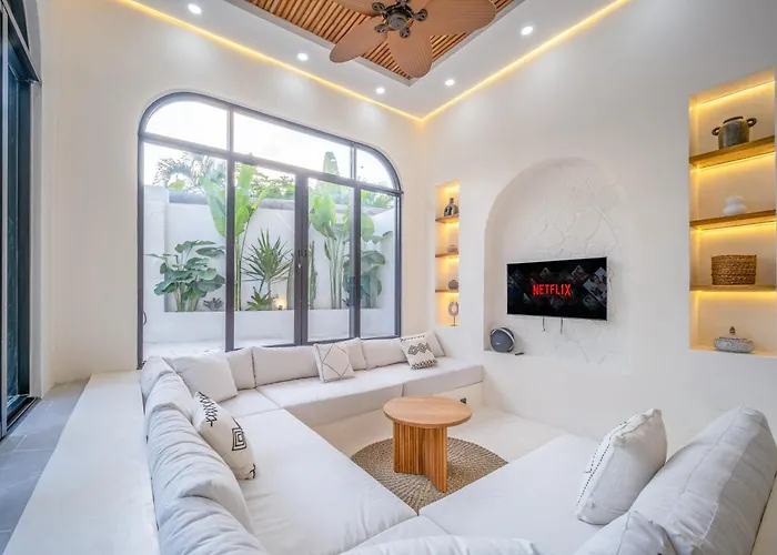 Benjita - Chic Mediterranean Retreat In Pererenan 别墅 *