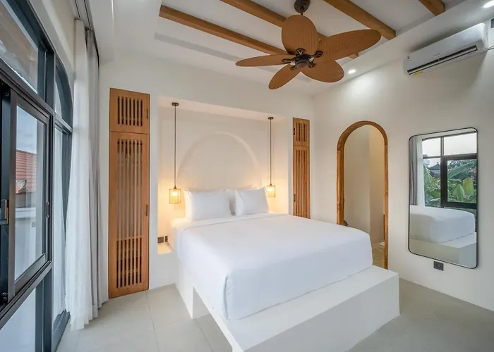 别墅 Benjita - Chic Mediterranean Retreat In Pererenan 坎古