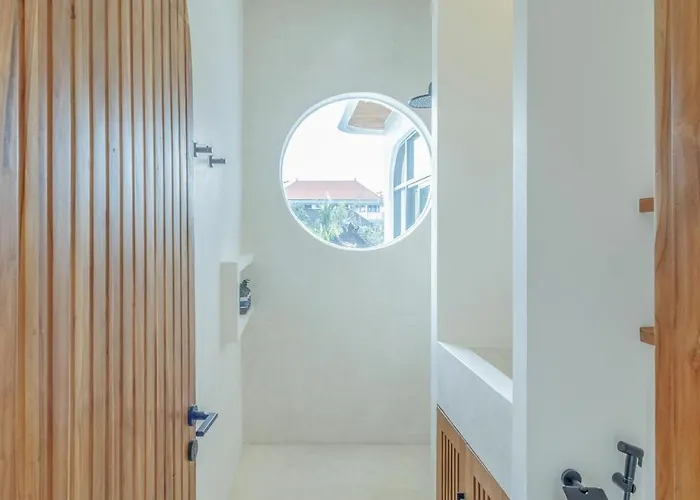 别墅 Benjita - Chic Mediterranean Retreat In Pererenan 坎古