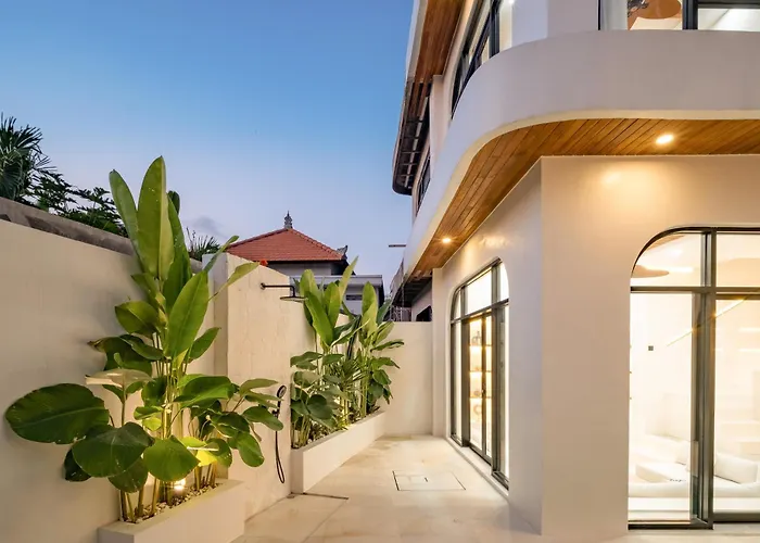 Benjita - Chic Mediterranean Retreat In Pererenan 别墅
