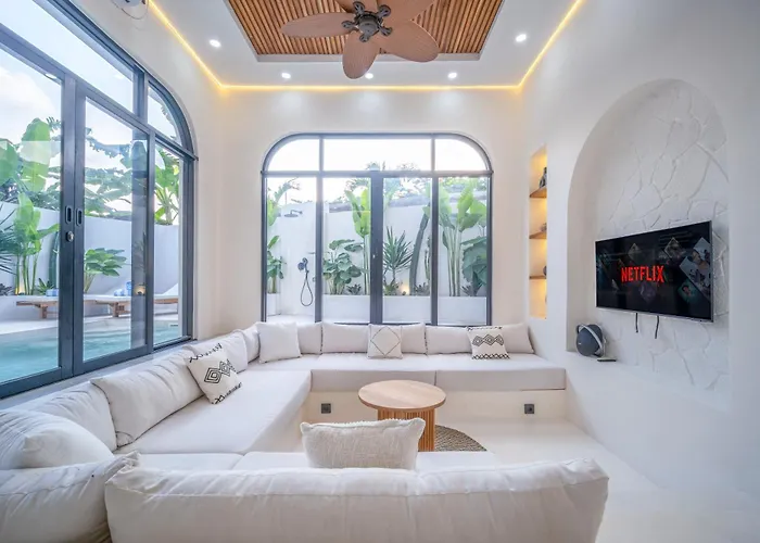 别墅 Benjita - Chic Mediterranean Retreat In Pererenan
