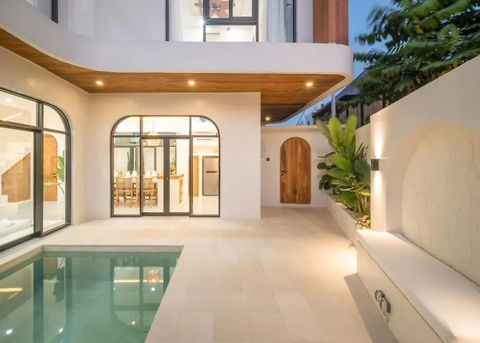 Benjita - Chic Mediterranean Retreat In Pererenan 坎古